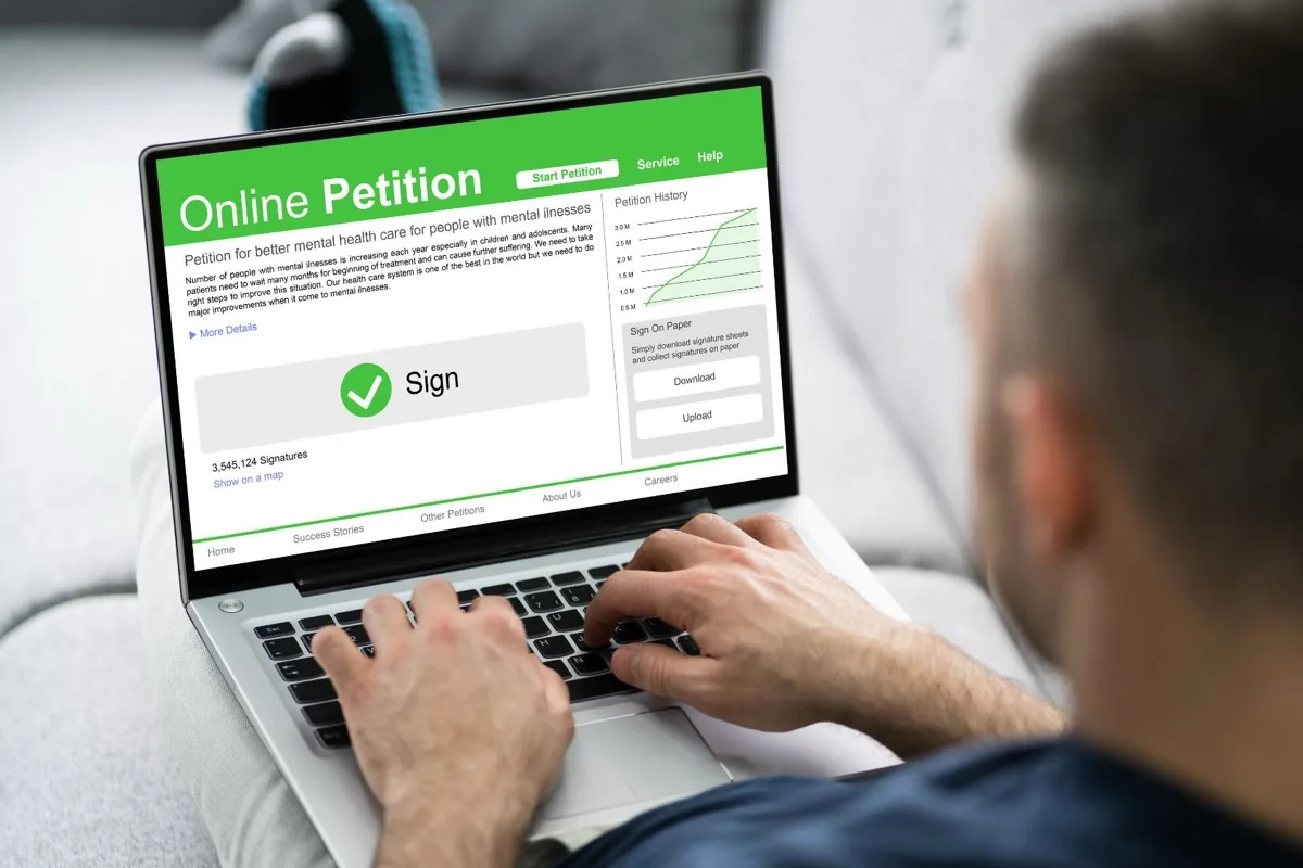 online petition form